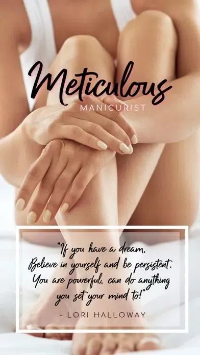 Capturas de tela do Meticulous Manicurist