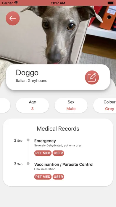 Скриншоты PawPass Vet