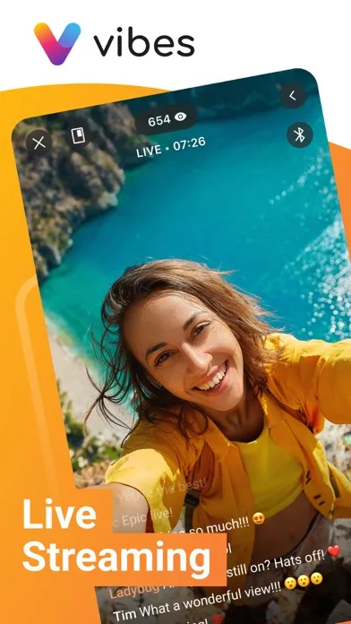 ภาพหน้าจอของ Vibes - Messenger