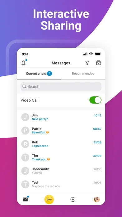 ภาพหน้าจอของ Vibes - Messenger