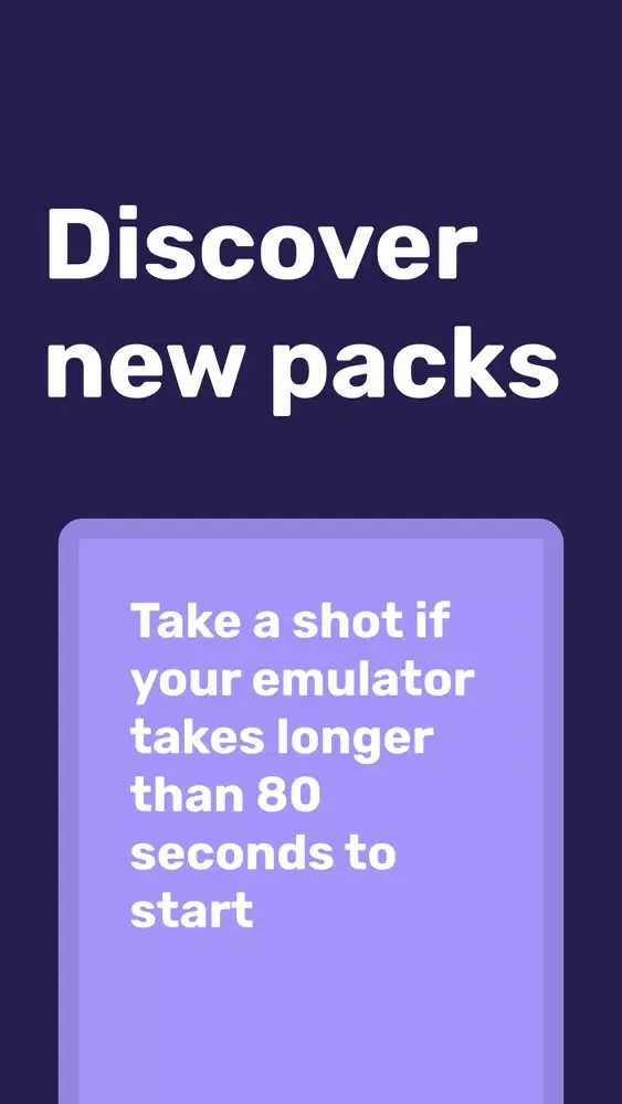 Shots - A party game سکرین شاٹس