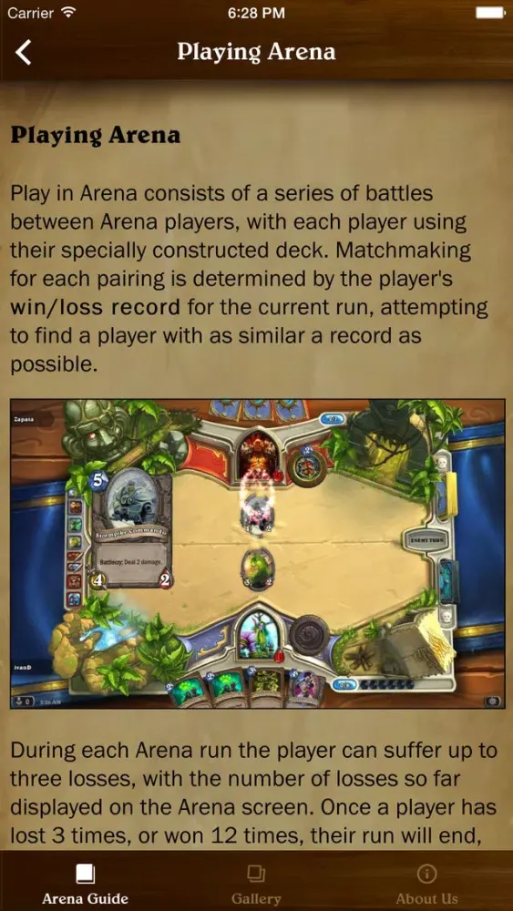 Capturas de pantalla de Arena Guide for Hearthstone: Heroes of Warcraft