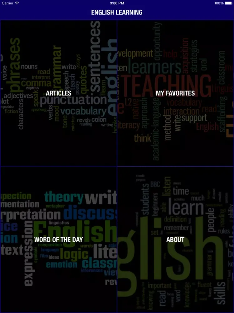 Capturas de pantalla de English Learning - FREE Guide for Beginners. iPad 