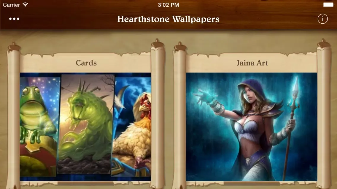 Capturas de pantalla de Wallpapers for Hearthstone FREE - Best HS Artworks!