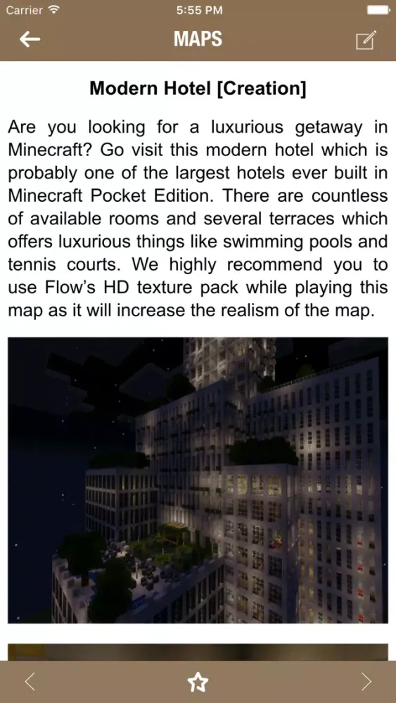 Скриншоты Maps for Minecraft Pocket Edition Free