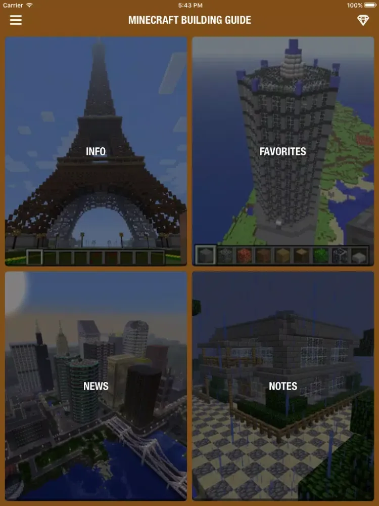 Building Guide for Minecraft - Houses and Home Building Tips! iPad  Screenshots