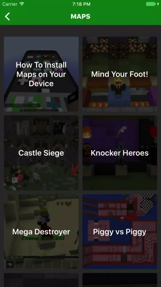Mini Games for Minecraft PE (Best Maps & Servers)应用截图