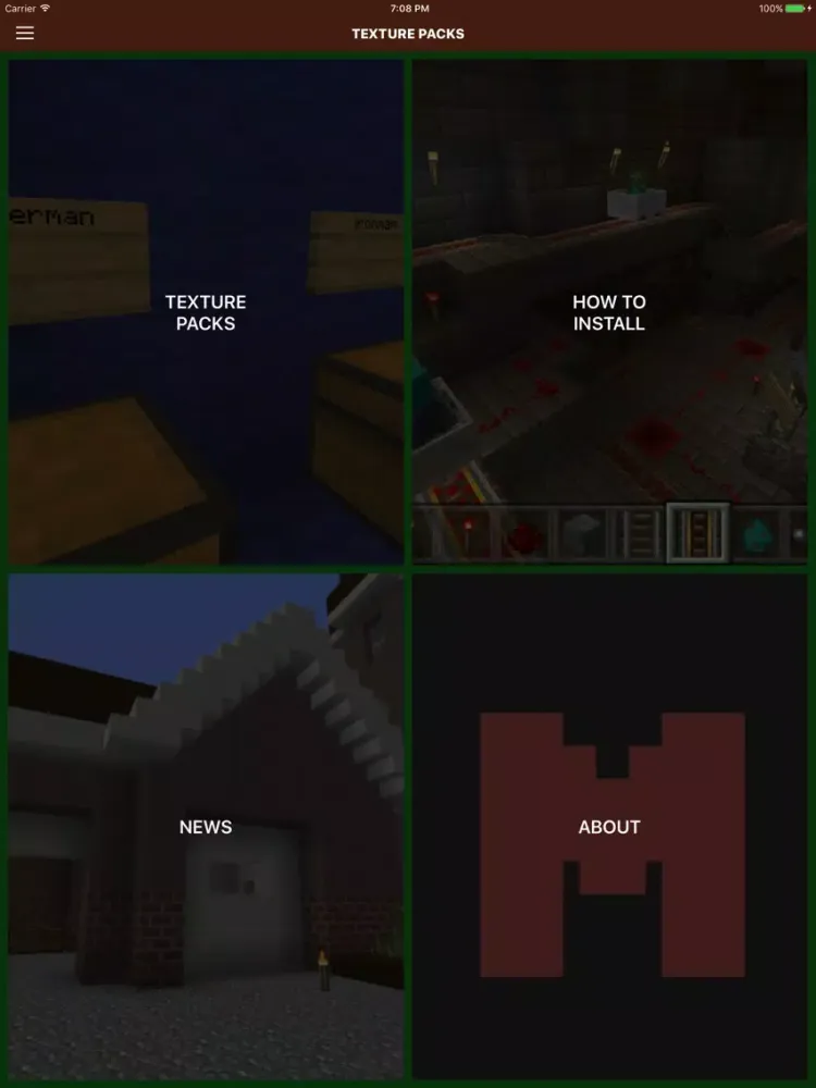 Texture Packs Guide for Minecraft PE version 1.0! iPad  스크린샷