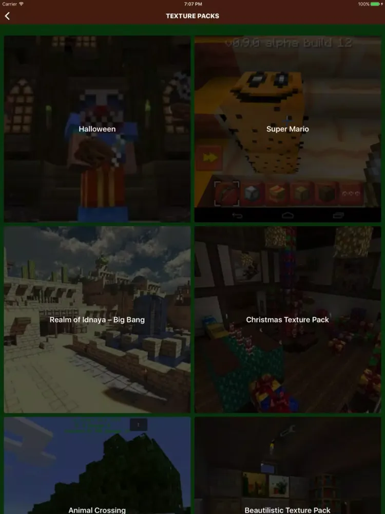 Texture Packs Guide for Minecraft PE version 1.0! iPad  스크린샷