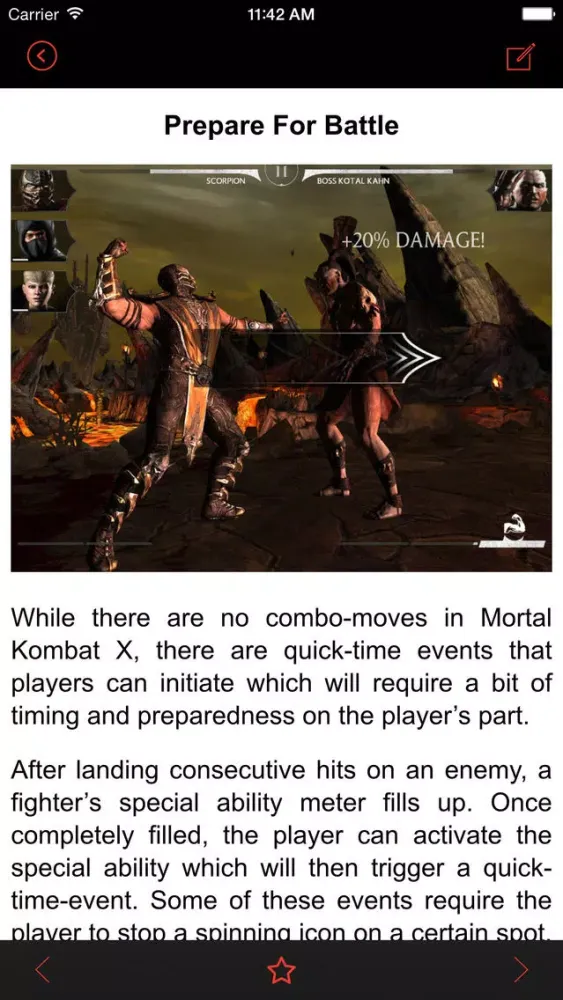 Tips for Mortal Kombat X - Mobile Guide with tips and tricks for MKX! Screenshots