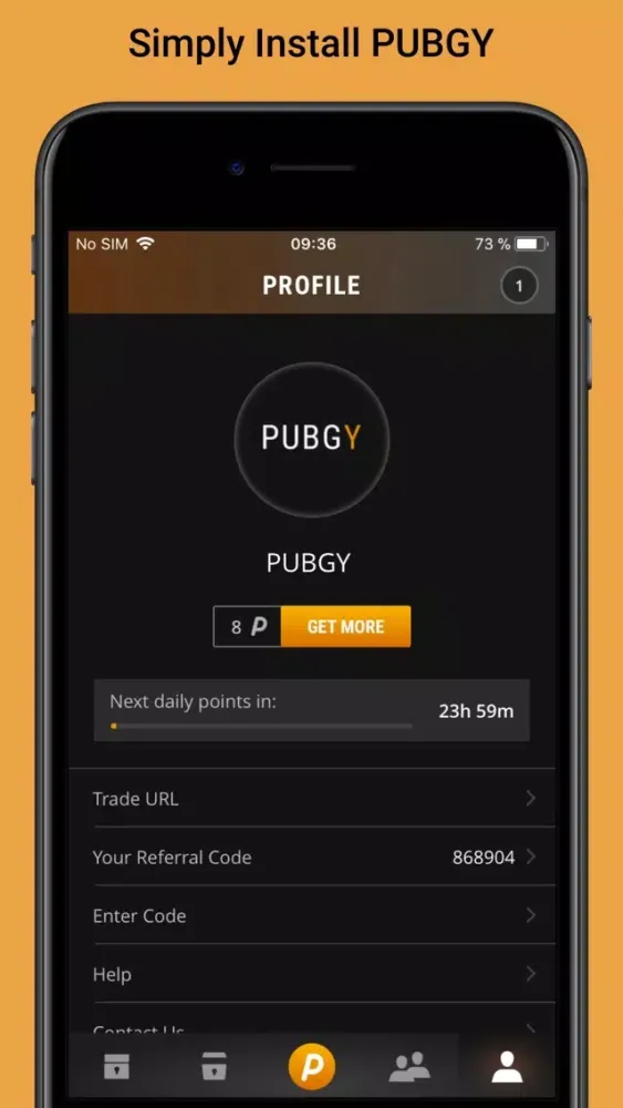 PUBGY - Cases, Items & Skins Ekran Görüntüleri
