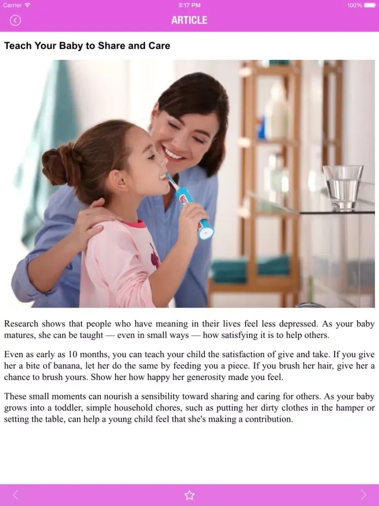 Captures d'écran de Parenting Guide - Learn How to Raise a Good Child! iPad 