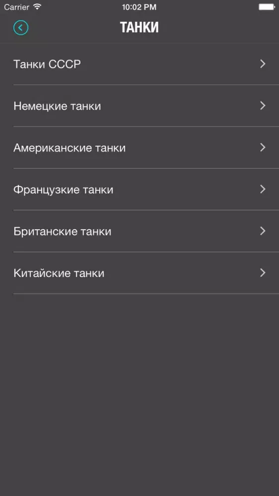 Screenshot di Танки для WoT - Помощник в Выборе Лучшего Танка!