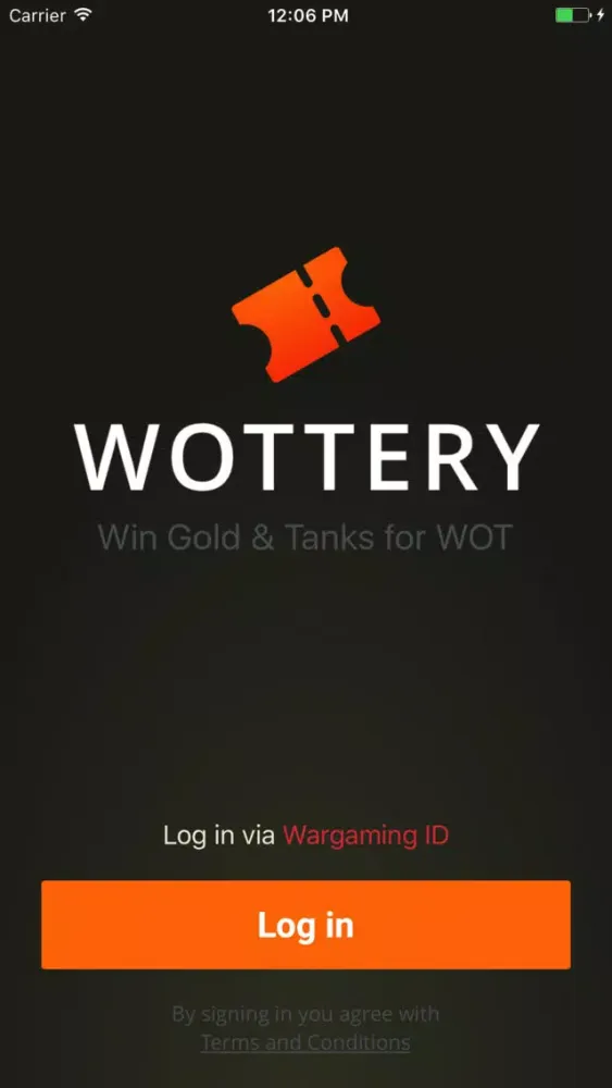 Captures d'écran de Wottery - Win Gold for World of Tanks