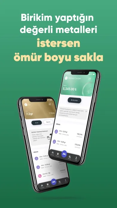 Capturas de tela do Minted TR