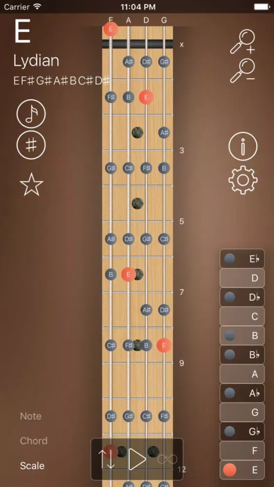 FretBoard - Scales & Chords 스크린샷