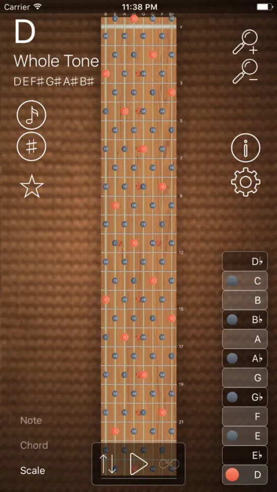 FretBoard - Scales & Chords 스크린샷