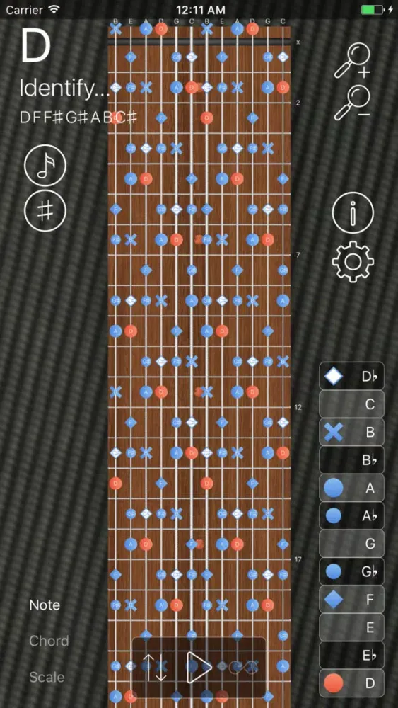 FretBoard - Scales & Chords 스크린샷