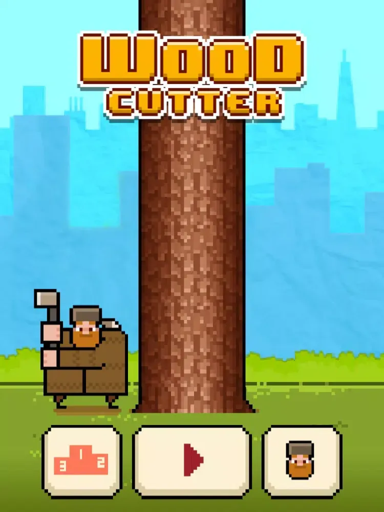 Woodcutter - Cut The Trees iPad  Ekran Görüntüleri