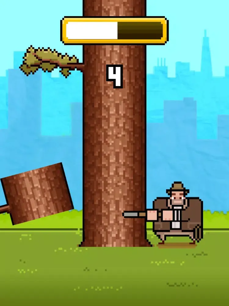 Woodcutter - Cut The Trees iPad  Ekran Görüntüleri