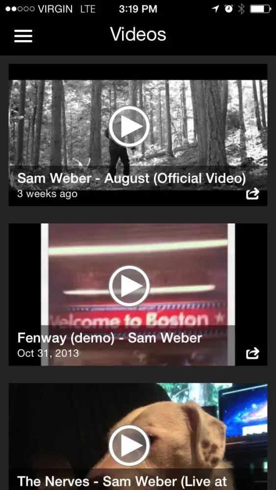 Capturas de pantalla de Sam Weber