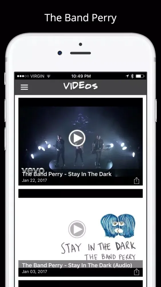 Скриншоты The Band Perry Official
