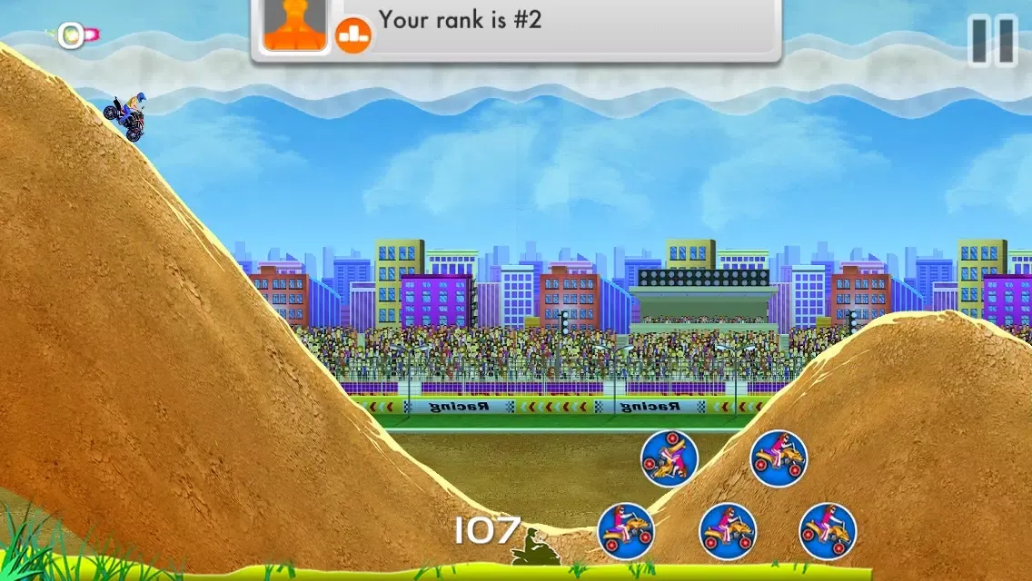 Screenshot di Dirt Bike Rage