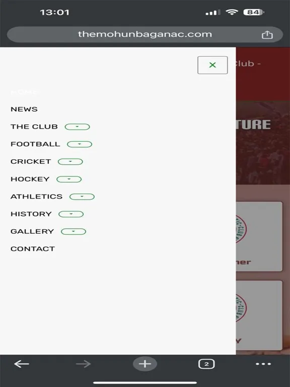 Screenshot di Mohun Bagan Athletic Club iPad 