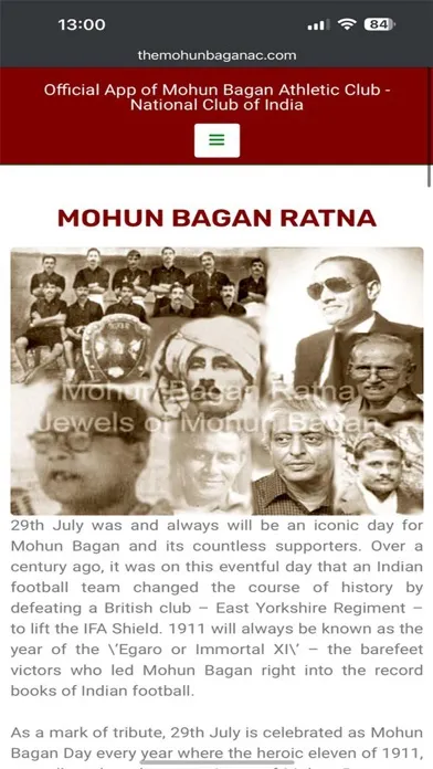 Screenshot di Mohun Bagan Athletic Club