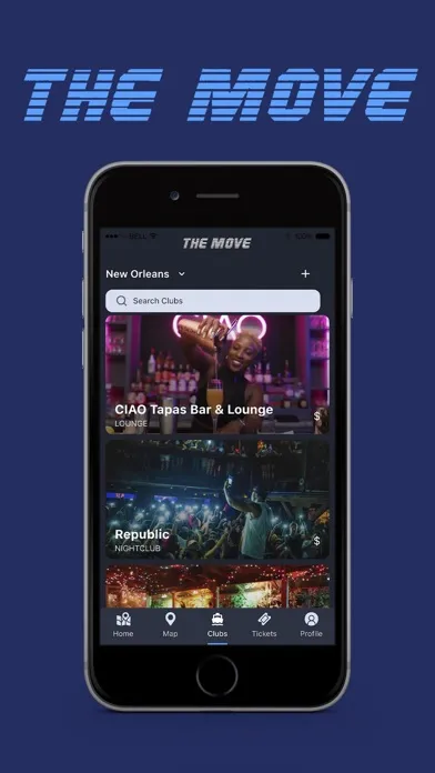 Screenshot di The MOVE - Parties & Events