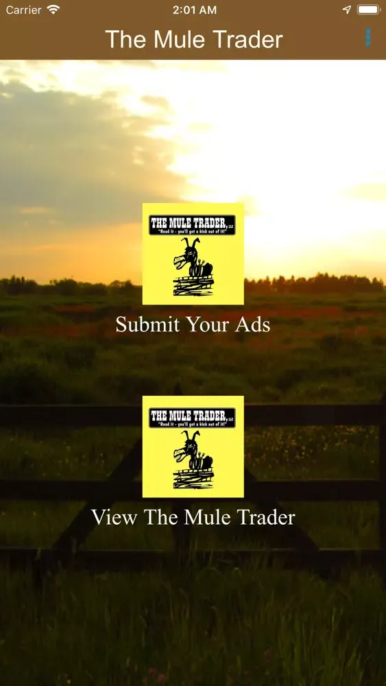 Tangkapan skrin The Mule Trader