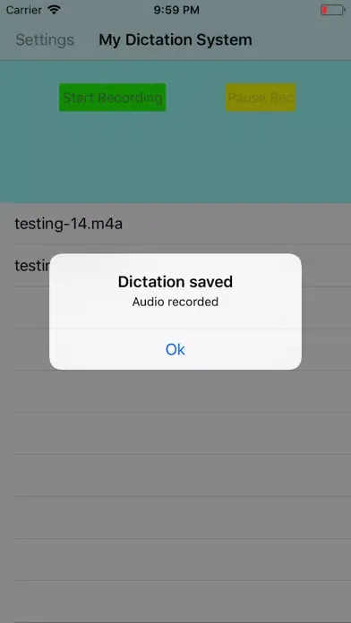 My Dictation System应用截图