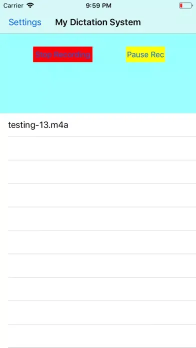 My Dictation System应用截图