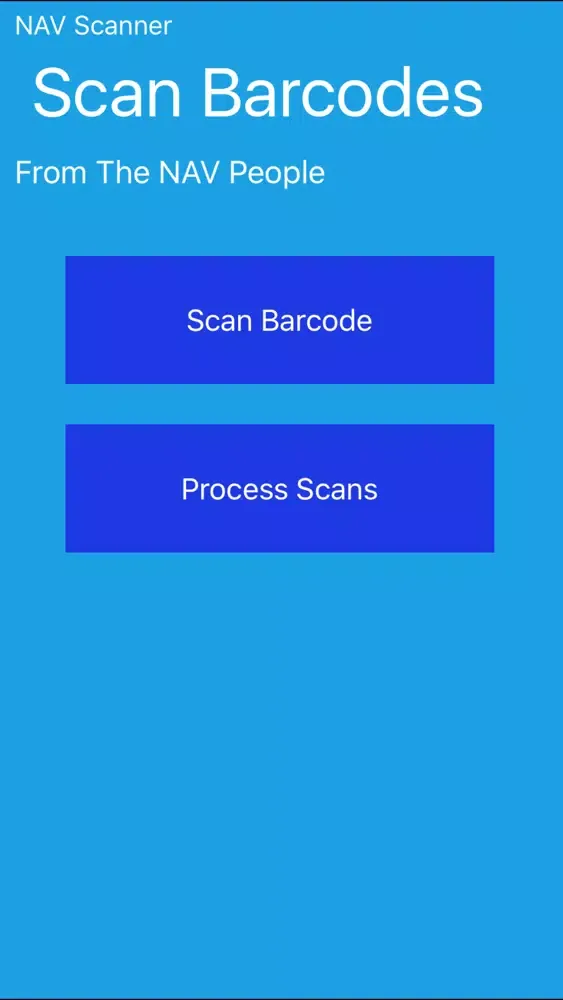 Nav Scanner Screenshots