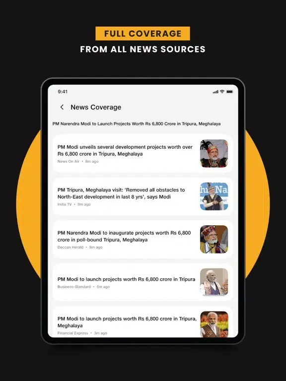 Screenshot di Pie - Slice of News iPad 