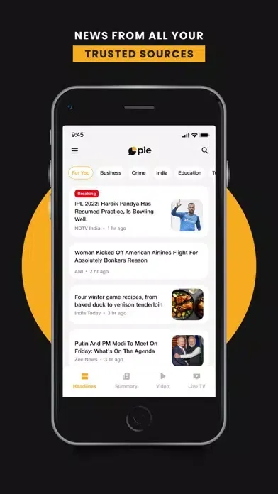 Screenshot di Pie - Slice of News