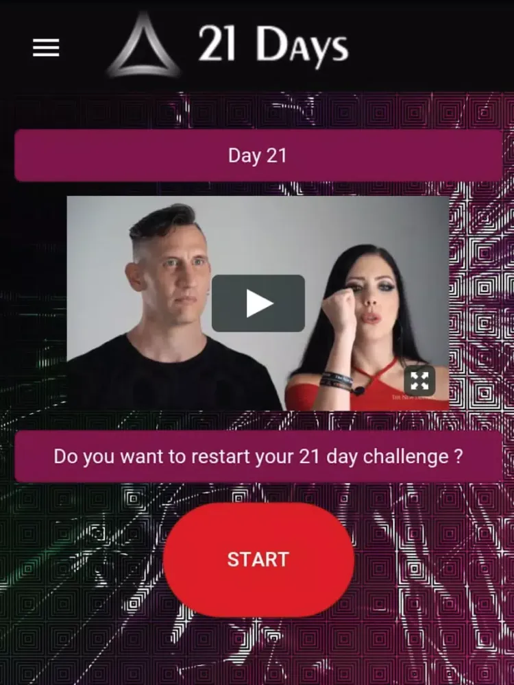 Tangkapan layar 21 Day Challenge - Tantra App iPad 