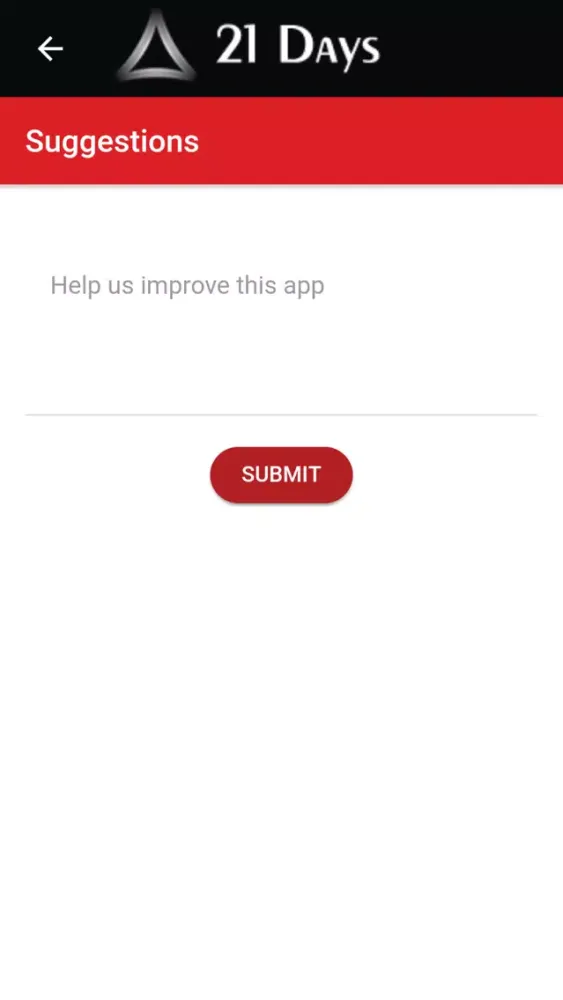 Tangkapan layar 21 Day Challenge - Tantra App