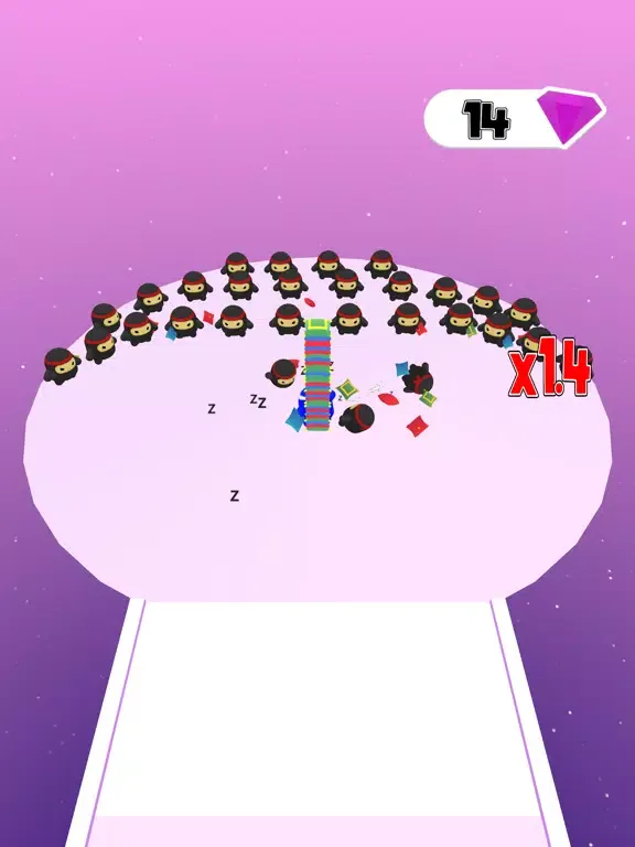 Pillow Fight Ninjas iPad 應用截圖