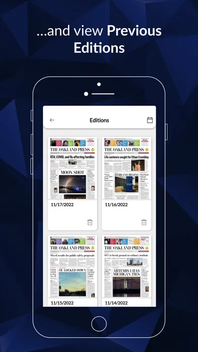 Oakland Press eEdition سکرین شاٹس