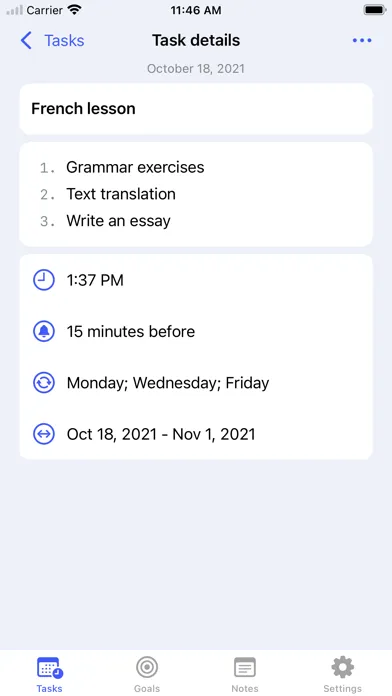 Zrzuty ekranu Lifeplan: Get Things Done