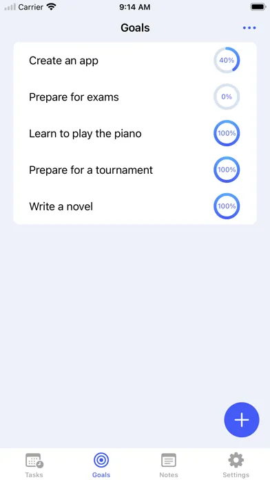 Zrzuty ekranu Lifeplan: Get Things Done