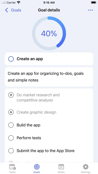Zrzuty ekranu Lifeplan: Get Things Done