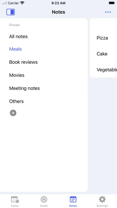 Zrzuty ekranu Lifeplan: Get Things Done