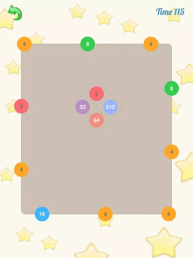 ภาพหน้าจอของ Revolving 2048 Free Game - The Best Addictive and Calculative App for Kids, Boys and Girls iPad 