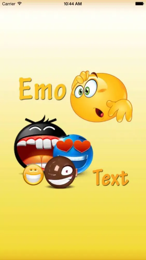 Capturas de pantalla de EmoText: Emotion and Text Customisation and Sharing