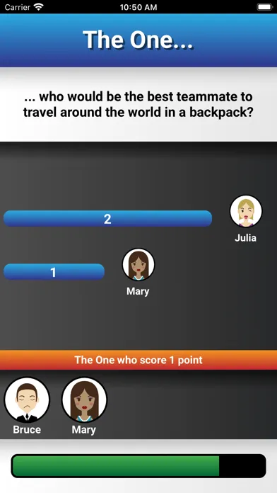 The One * Party Game Screenshots