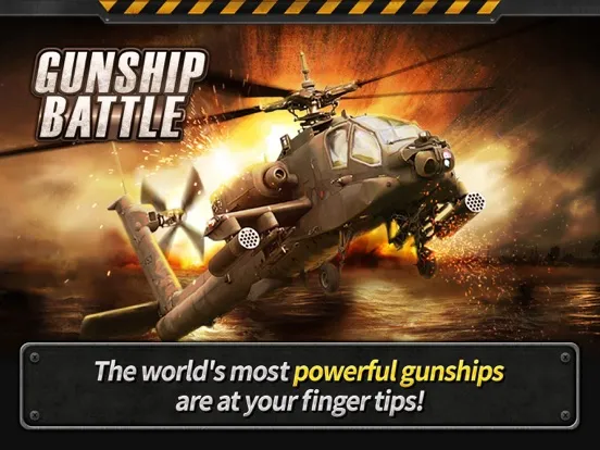 GUNSHIP BATTLE: 3D Action iPad  Screenshots