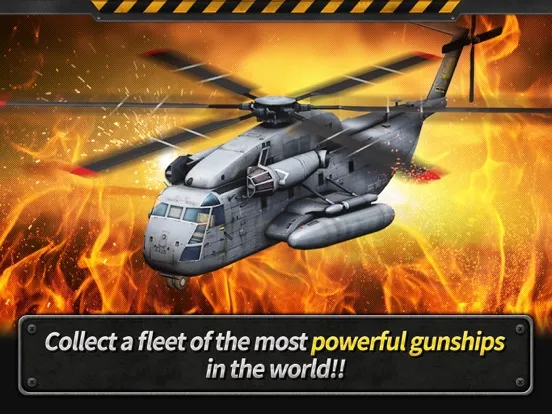 GUNSHIP BATTLE: 3D Action iPad  Screenshots