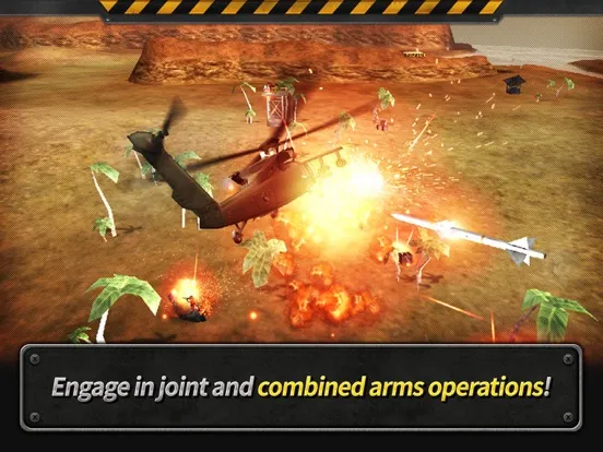 GUNSHIP BATTLE: 3D Action iPad  Screenshots